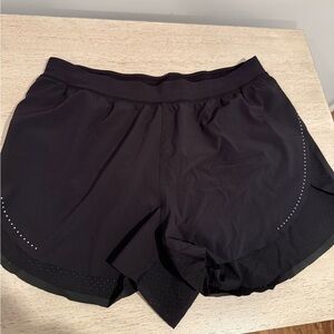 lululemon fast and free Black Women's Athletic Shorts